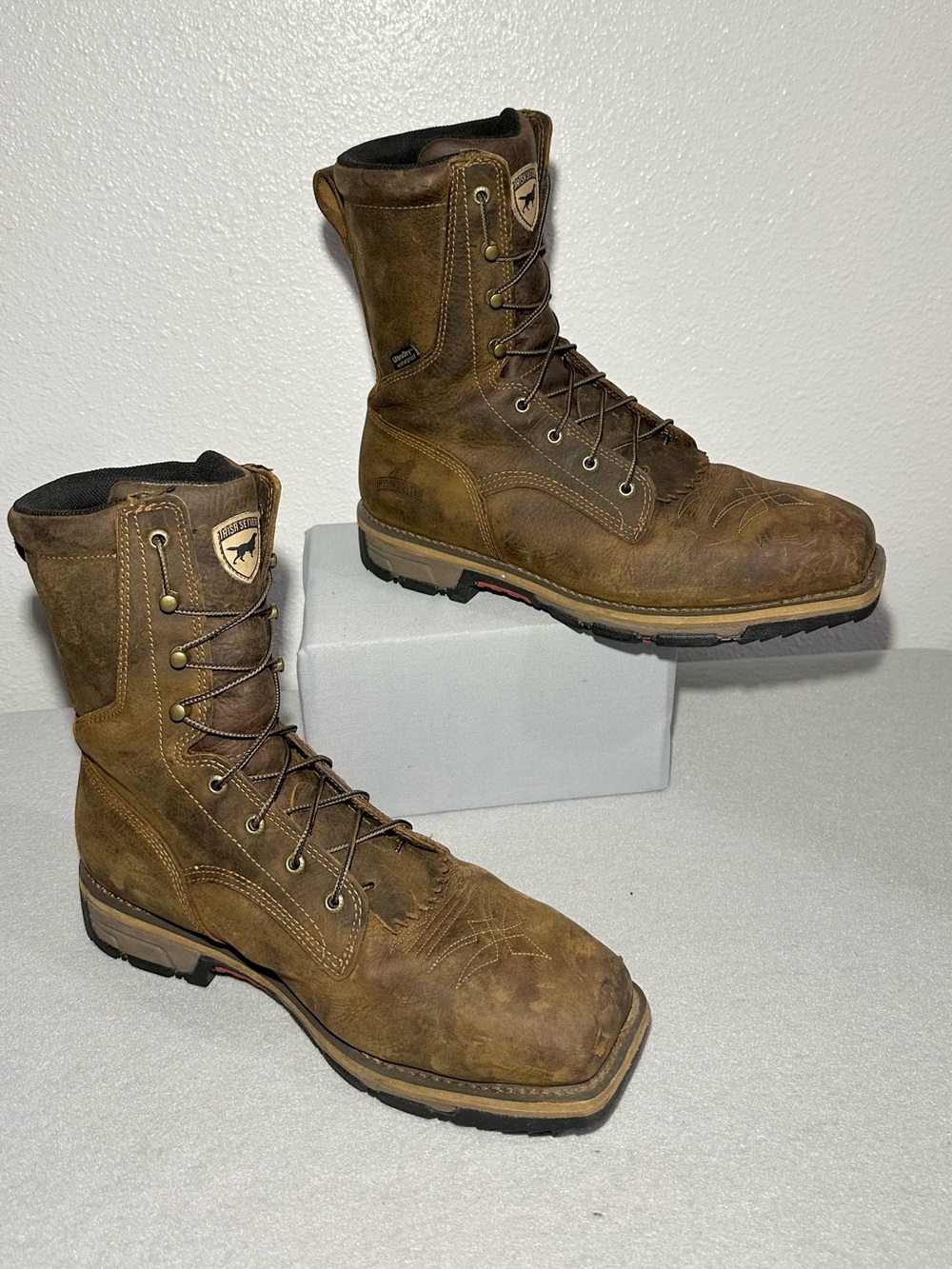 Irish Setter Marshall Waterproof Steel Toe Work Boots for Men
